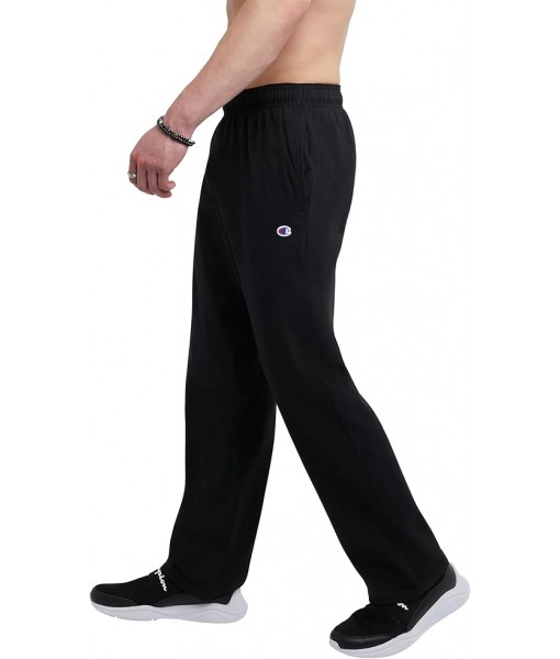 Champion Men's Pants, Lightweight Open-Hem Lounge Pants for Men, Jersey Pants (Reg. or Big & Tall)